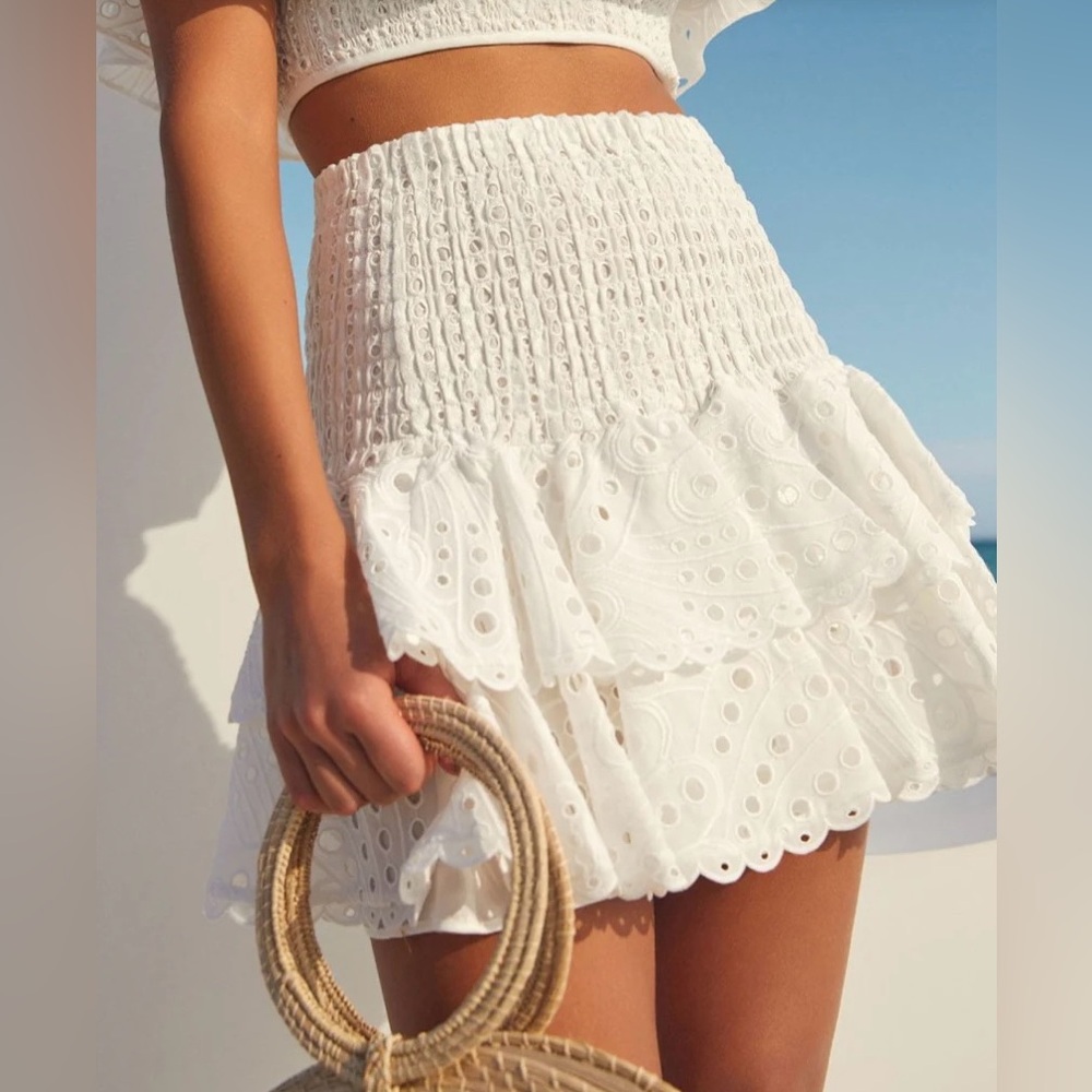 New WT Charo Ruiz Ibiza Noa Mini Skirt XS very stretchy fit S NO BARGAIN please!